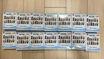 제일복권 드래곤볼 미래로의 결투 F상 러버 스탠드 새상품 반다이 14개
