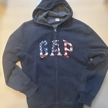 GAP 미국 국기 디자인 후드티 L 사이즈