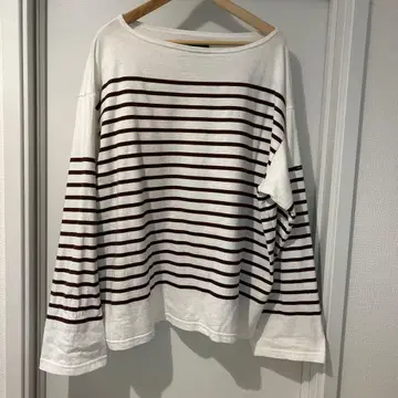 Outil 보더 바스크 셔츠 레샵 별주 사이즈 2