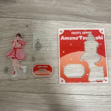 FRUITS ZIPPER 츠키아시 아마네 아크릴 스탠드
