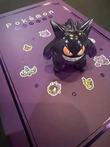 포켓몬 몬스터 컬렉션 겐가르 초기 보라색 클리어 몬코레 약 6cm