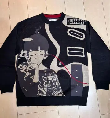 그라니프 Re:연결되는 워셔블 자카드 니트