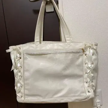 레이스업 이타백 L 사이즈 화이트 WEGO