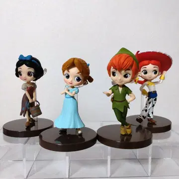 DISNEY Qposket Petit 백설공주 제시 피터팬 4종