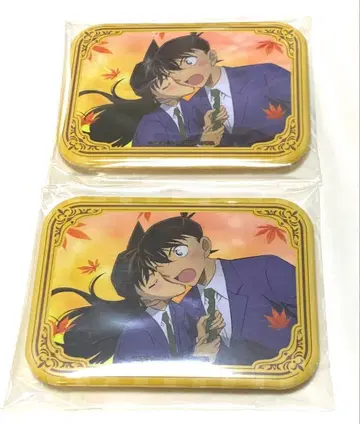 명탐정 코난 세가 럭키 쿠지 캔뱃지 신이치 란 찍힘 있음