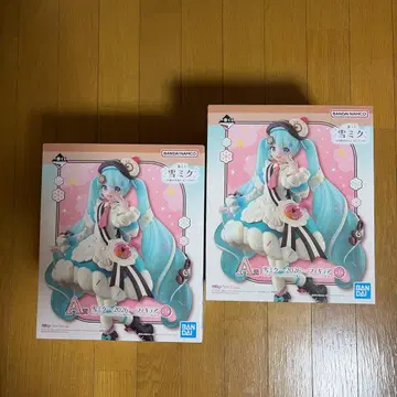 제일복권 A상 유키 미쿠 2026 피규어 2체 세트