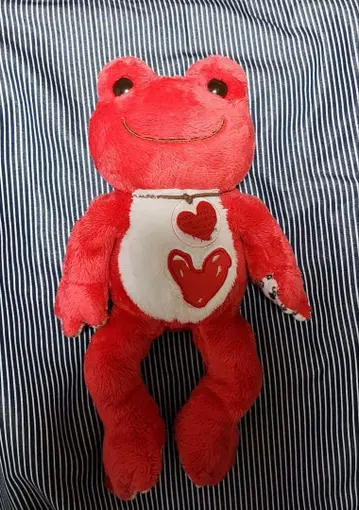 한정판 Love 개구리 피클스 빈 인형