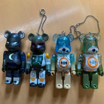 BB-8 큐브릭 베어브릭 키링 피규어 세트
