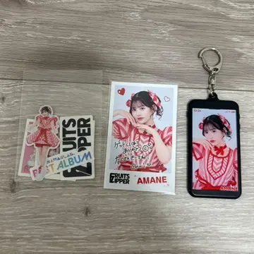 FRUITS ZIPPER 츠키아시 아마네 BEST ALBUM 굿즈 세트