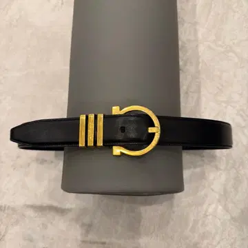 Salvatore Ferragamo 블랙 가죽 벨트