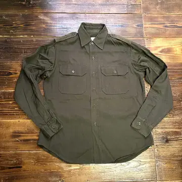 아나토미카 밀리터리 셔츠 코튼 트윌