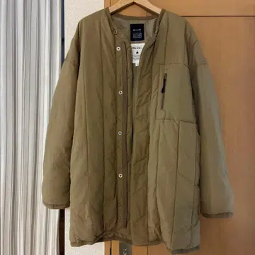 niko and - ALLIED 노카라 코트 베이지 M 여분 버튼 포함