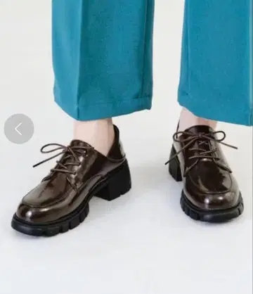 ORiental TRaffic 오리엔탈 통굽 레이스업 슈즈