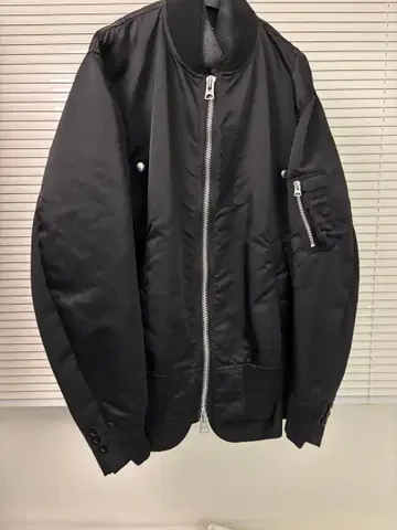 MA-1 x Suiting blouson 21-02457M