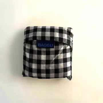 BAGGU 스탠다드 백구 깅엄 체크 단종