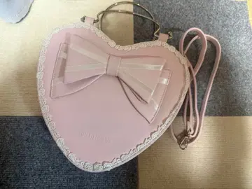 BABY, THE STARS SHINE BRIGHT 하트백 핑크