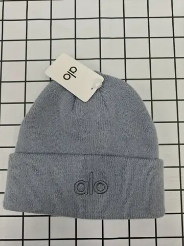 alo 그레이 니트 모자