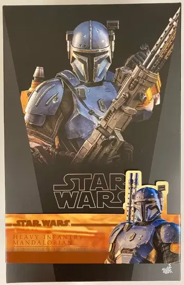 핫토이 텔레비전 마스터피스 스타워즈 헤비 인팬트리 만달로리안 TMS010