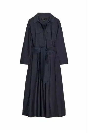 ZARA zw collection 포플린 셔츠 원피스