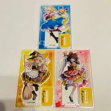 GP 그로몬토 동방 Project 아크릴 스탠드 레이무 마리사 앨리스