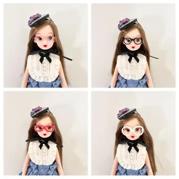 리카짱 캐슬 안경 4개 리카짱 체리짱