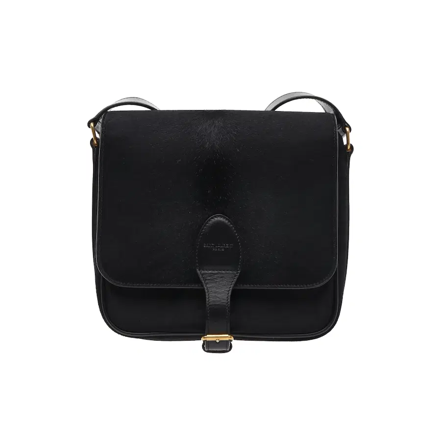 圣罗兰 Le Monogramme 扣环信使包 中号