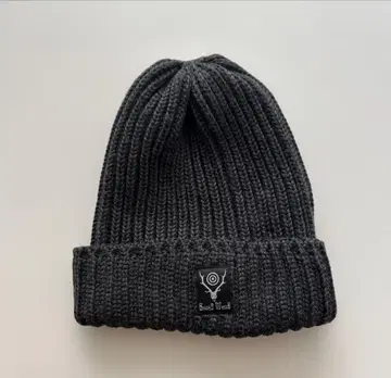 사우스2 웨스트8 니트 모자 다크 그레이