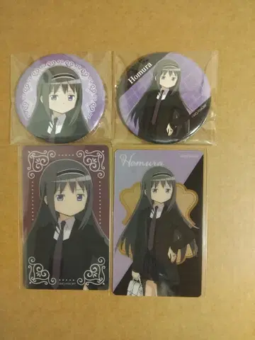 아케미 호무라 라라포트 캔뱃지 클리어 카드 마도카 마기카