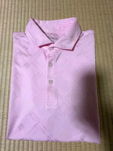 Titleist 남성용 골프웨어 반팔 피케 셔츠