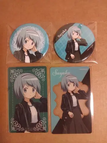 미키 사야카 라라포트 캔뱃지 클리어 카드 마도카 마기카