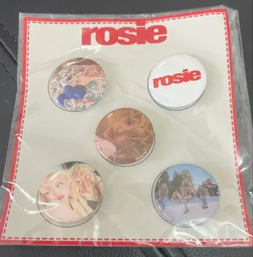 로제 BLACKPINK 캔뱃지 블랙핑크