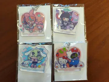 젠레스 존 제로 산리오 아크릴 볼체인 GIGO 4점 세트