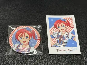 러브 라이브 슈퍼스타 Liella 7th 캔뱃지&카드 요네메 메이