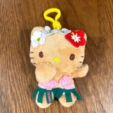 하와이안 스타일 헬로키티 키링