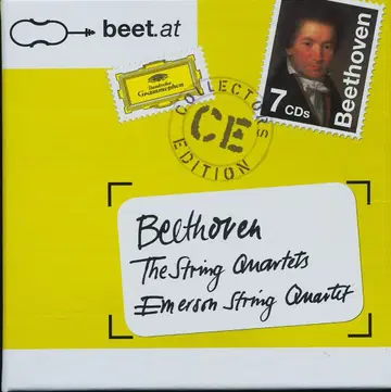 베토벤: 현악 사중주곡 전집 에머슨 현악 사중주단 7장 세트