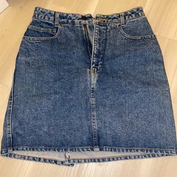 KATHARINE HAMNETT 데님 타이트 스커트