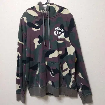 Deus Ex Machina 로고 후드티 카모플라주 후디