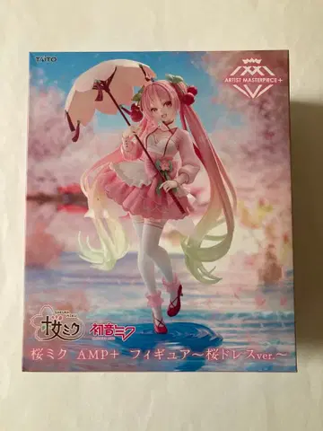 하츠네 미쿠 벚꽃 미쿠 벚꽃 드레스ver. AMP+ 피규어
