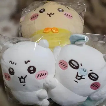 치이카와 (먼작귀) 이어폰 줄감개 봉제 인형 요정 3세트