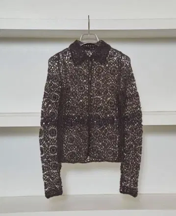 TODAYFUL 모헤어 크로셰 니트셔츠