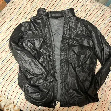 Armani Exchange 블랙 나일론 자켓 L