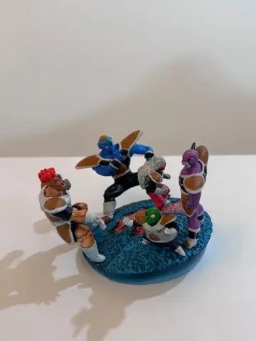 드래곤볼 드라캅 기뉴 특전대 보너스 부품 가위바위보 피규어