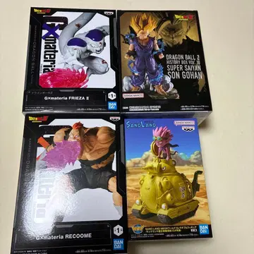 토리야마 아키라 피규어 4점 세트