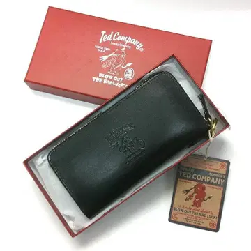 테드맨 라운드 지퍼 가죽 롱 지갑 TDW-280 블랙