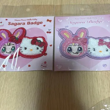 메조피아노 헬로키티 사가 자수 배치 엔젤 콜라보 베리에