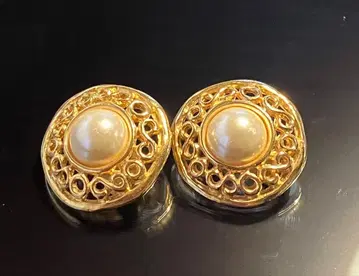 [ 빈티지 ] 소니아 리키엘 펄 귀찌