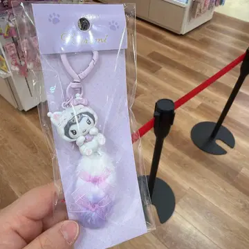 산리오 쿠로미 밀키 고양이 키링