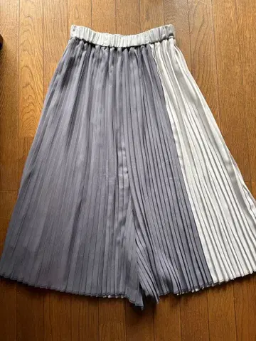mercibeaucoup 롱 플리츠 스커트 사루엘 팬츠