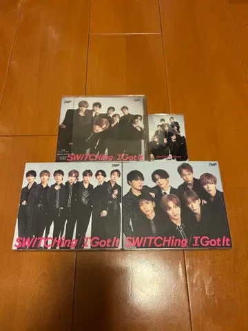 IMP. SWITCHing I Got It CD 3형태 특전 스티커 포함