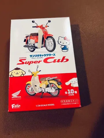 산리오 캐릭터즈 슈퍼커브 콜라보 모델 미개봉 새상품